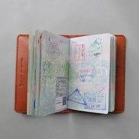 Passport Cover Stitching Kit - Brown Leather