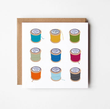 Threads Blank Card
