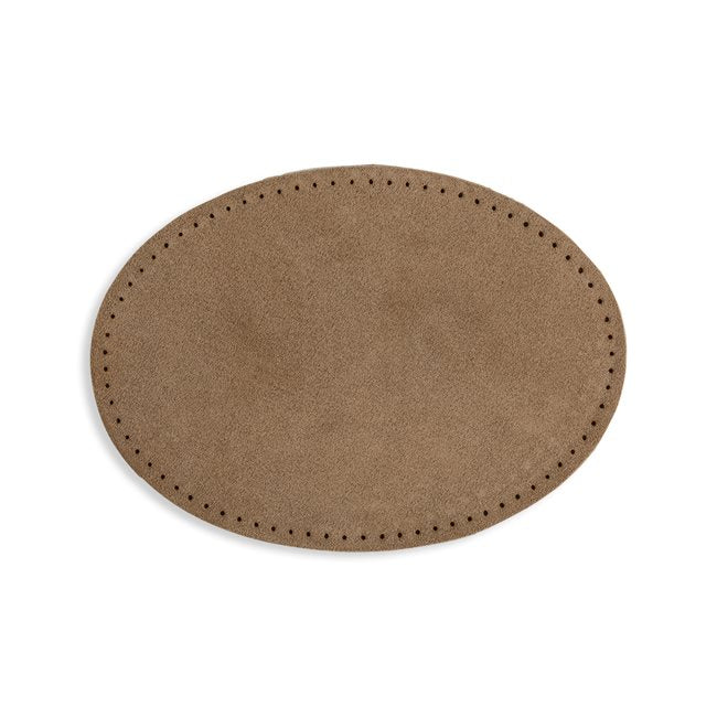 Suede Elbow Patches - Beige
