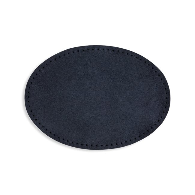 Suede Elbow Patches - Navy