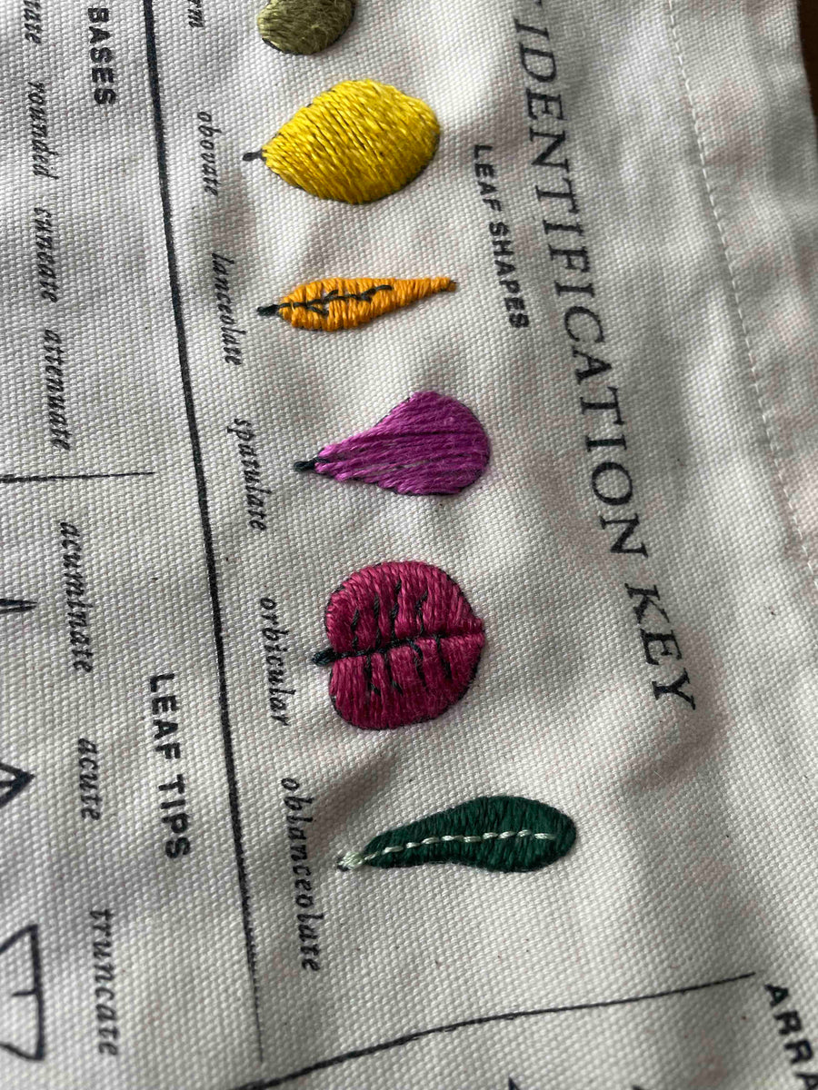 Foraging Tote Embroidery Kit