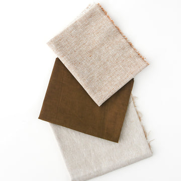 Soda Fountain Fabric Bundle, Brown Cow