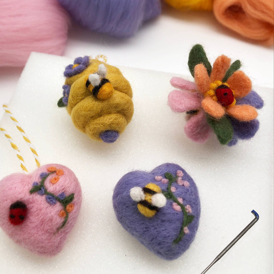 Springtime Needle Felting Kit