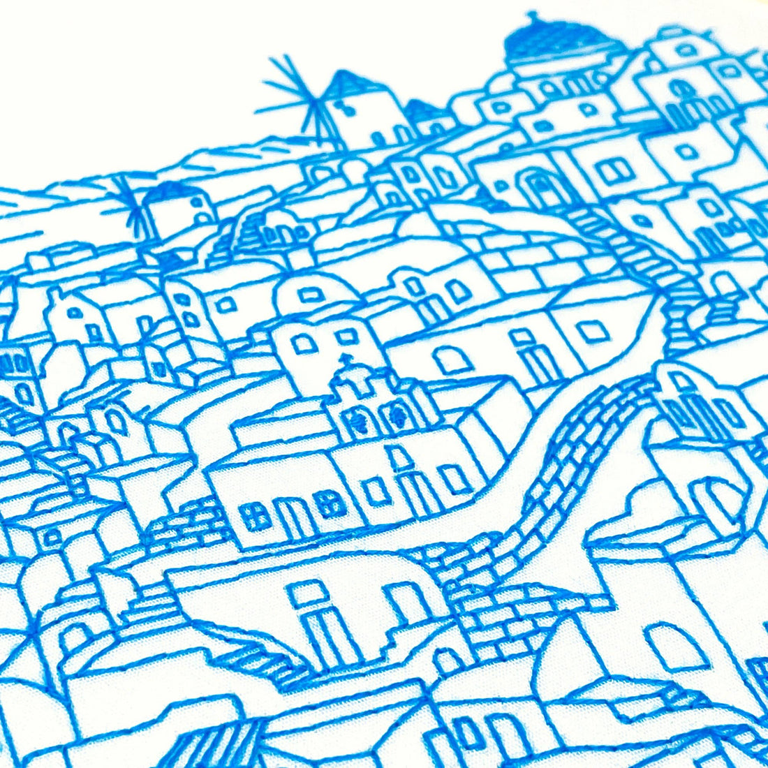 Oia, Santorini | Greece Embroidery Kit