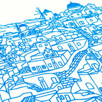 Oia, Santorini | Greece Embroidery Kit