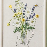 Garden Bouquet Embroidery Kit by Kazuko Aoki