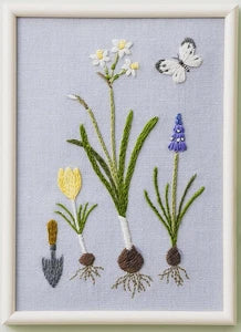 Bulb Sketches Embroidery Kit by Kazuko Aoki