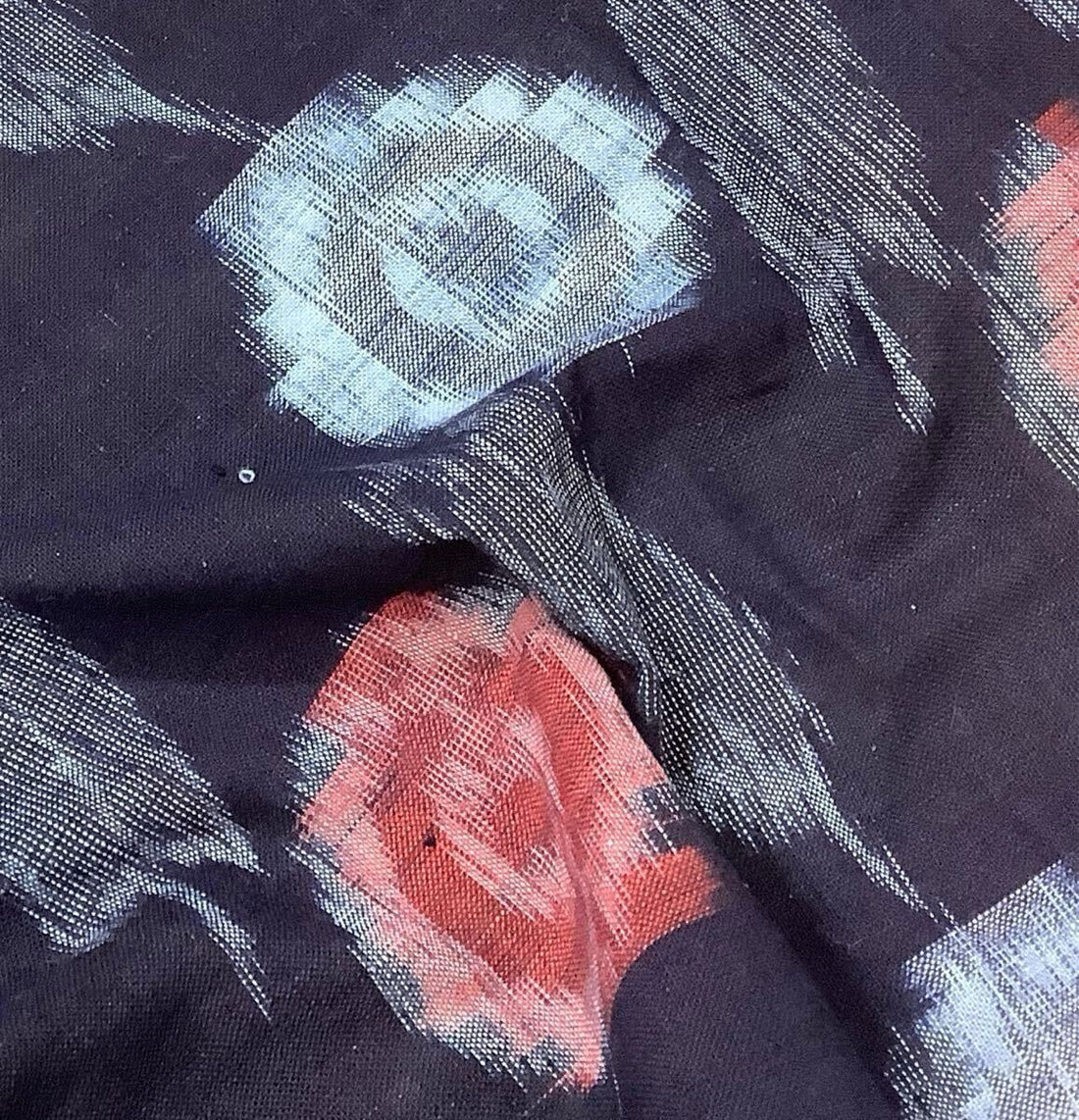 Kurume Kasuri – Indigo with Red Bull’s Eye