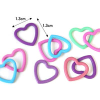 Heart Stitch Markers Set of 10