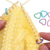 Heart Stitch Markers Set of 10