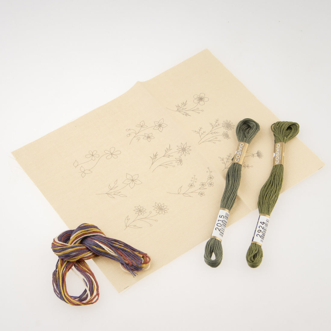 Honey Flower Embroidery Kit by Atelier de Nora