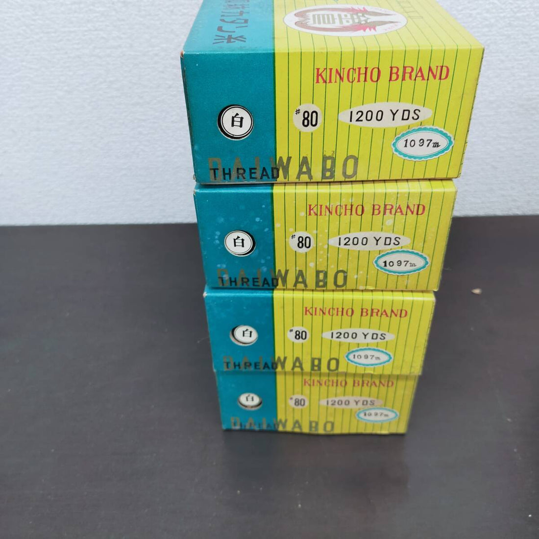 Vintage Daiwabo Sewing Thread – White 1000m