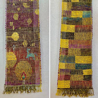 Muddy Lights Sakiori Woven Scarf