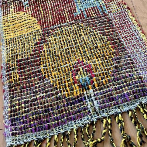 Muddy Lights Sakiori Woven Scarf