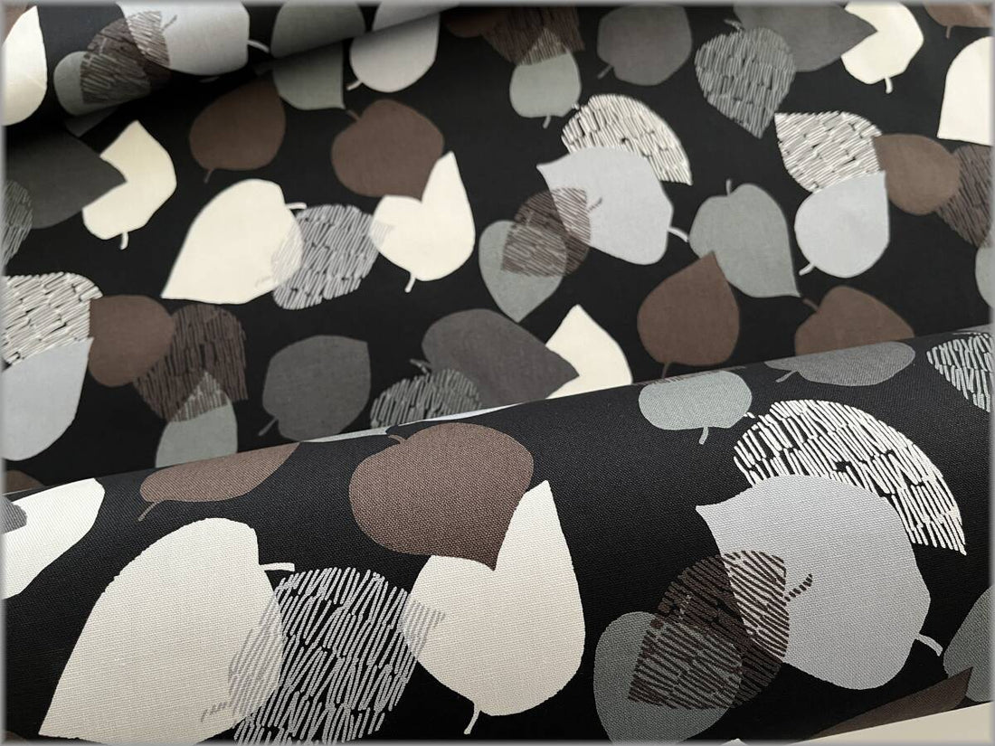 Leaf Cotton Oxford - Black