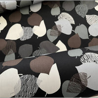 Leaf Cotton Oxford - Black