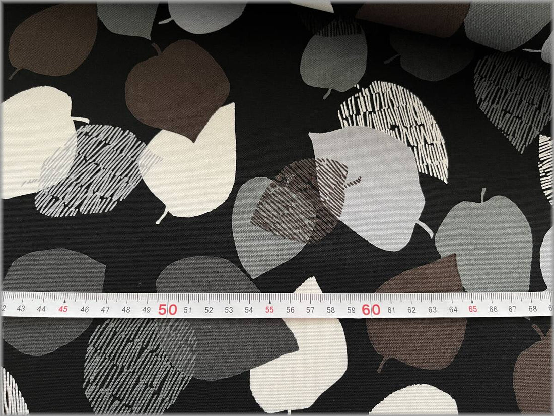 Leaf Cotton Oxford - Black