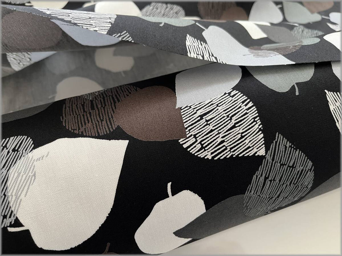 Leaf Cotton Oxford - Black