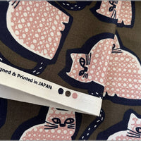 Cat Cotton Twill - Olive