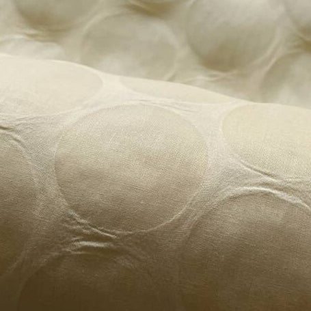 Polka Dot 80ct Cotton Lawn, Cream