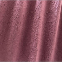 Hand-Dyed Wrinkle Finish Cotton Sheeting - Smoky Rose
