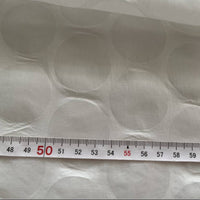 Polka Dot 80ct Cotton Lawn, Off White
