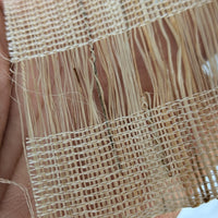 Openwork Ramie & Banana Fiber Cloth 8"w