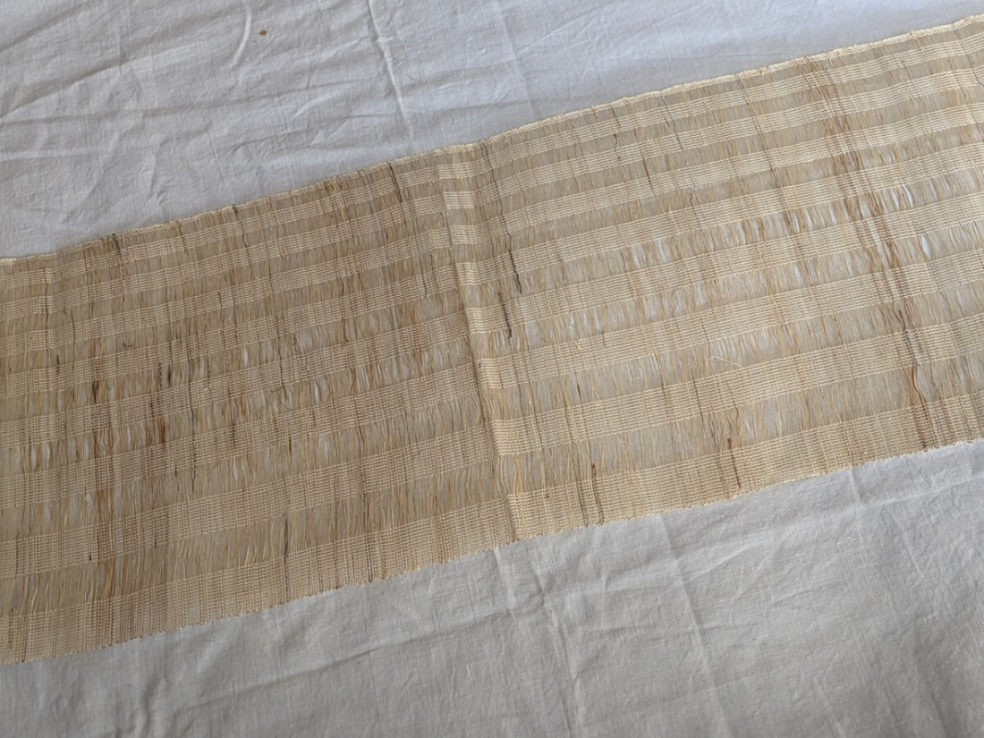 Openwork Ramie & Banana Fiber Cloth 8"w
