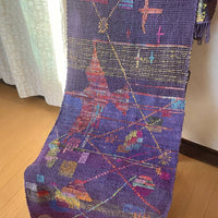 Cosmic Albatross Sakiori Handwoven Shawl