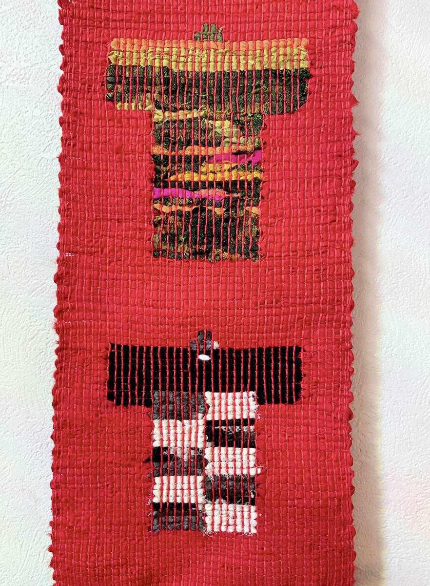 Four Kosode Sakiori Handwoven Tapestry