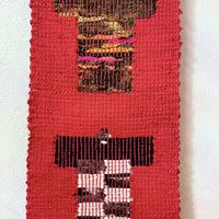 Four Kosode Sakiori Handwoven Tapestry