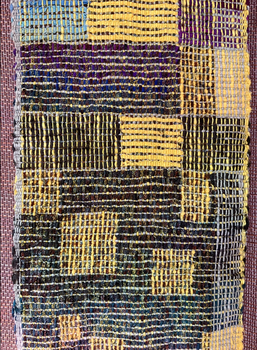 Muddy Lights Sakiori Woven Scarf
