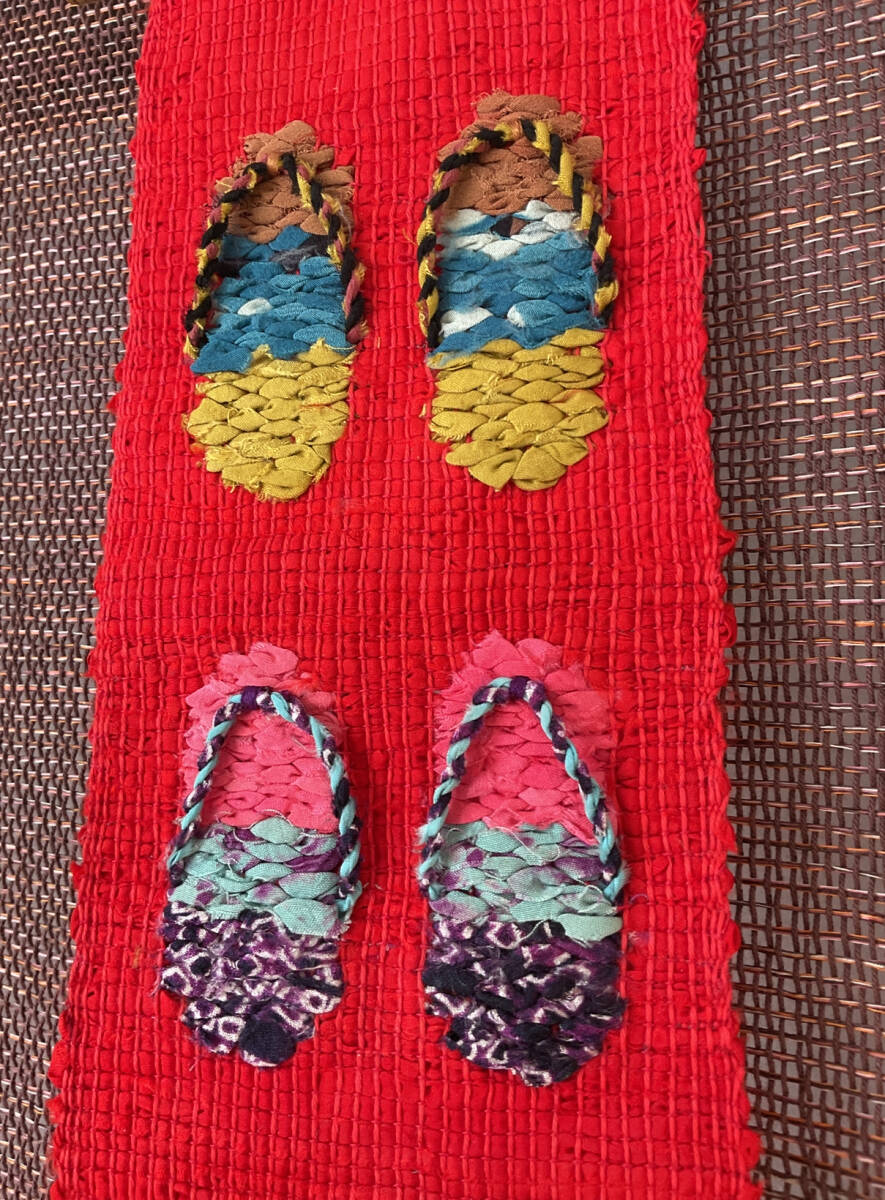 Four Sandals Sakiori Tapestry