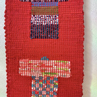 Four Kosode Sakiori Handwoven Tapestry