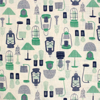 Lamp Cotton Slub Poplin - Green