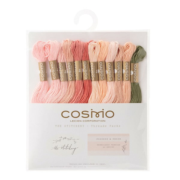 Embroidery Thread Pack - Peaches & Cream