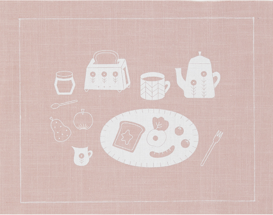 Breakfast Embroidery Kit by Mofu