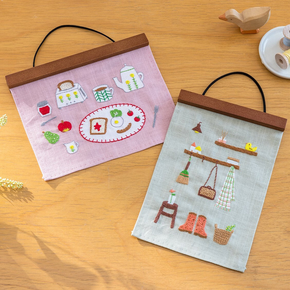 My Favorite Entrance Embroidery Kit by Mofu