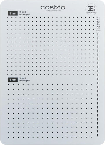 Sashiko Template, Square Grid - 5mm + 6mm
