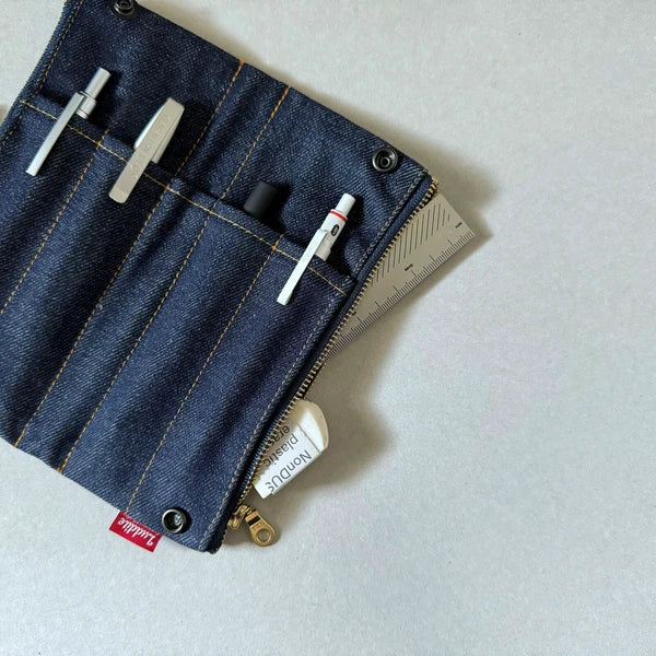 Okayama Denim Folding Case - Solid Twill