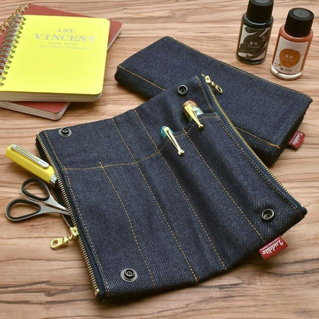 Okayama Denim Folding Case - Patchwork Mosaic