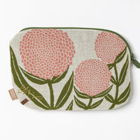 Flowers & Mantis Poetry Pouch by MoritaMiW