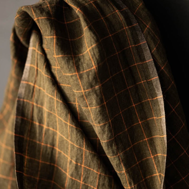 Laundered Linen 185 Fabric, Brit Pop