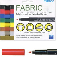 Fabric Marker Set of 8 - Fine Point