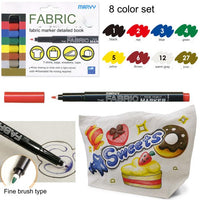 Fabric Marker Set of 8 - Fine Point