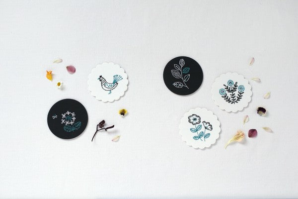 Paper & Cloth Embroidery by Anna Kawabata