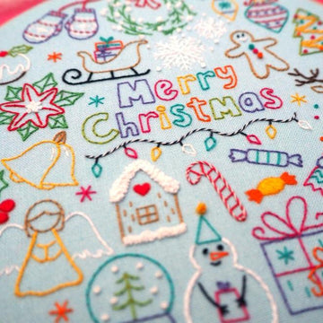 Advent & Christmas Embroidery Cloth