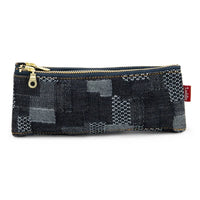Okayama Denim Folding Case - Patchwork Grid