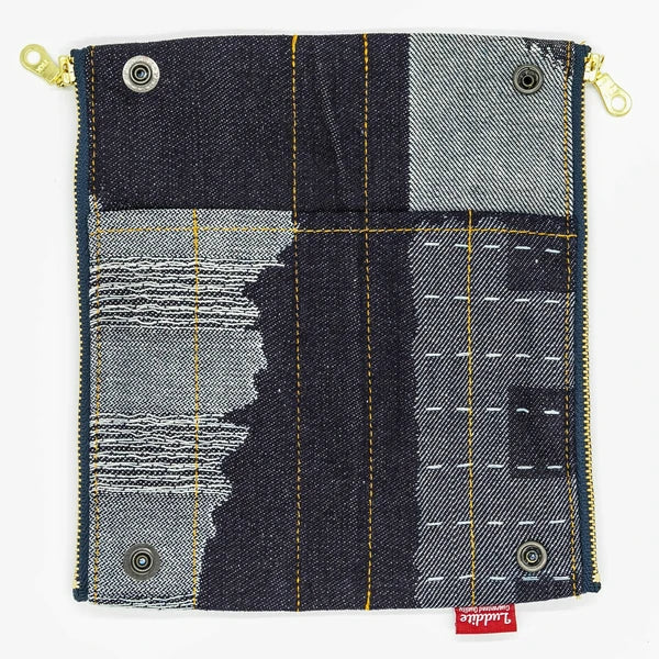 Okayama Denim Folding Case - Patchwork Mosaic
