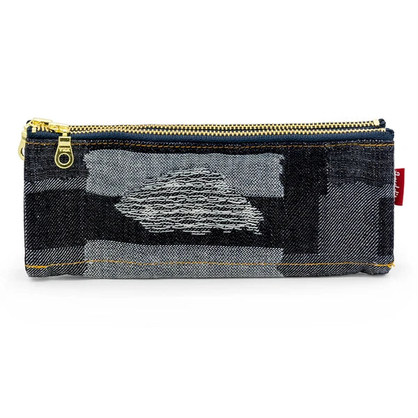 Okayama Denim Folding Case - Patchwork Mosaic
